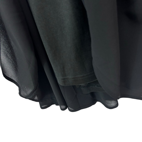 Lulu’s Maxi Gown Prom Homecoming Dress Black Strappy A-line Halter Size M - Picture 6 of 14